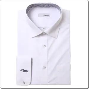 [대구백화점] [듀퐁셔츠]착용감이 편한 화이트 일반핏셔츠(SE4FM12LS902SWH)
