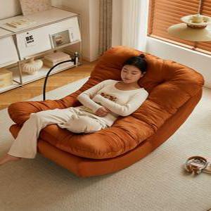 리클라이너소파 의자 1인소파 모던 안락한 가죽소파 휴식 가구 발코니 1인용소파 자취