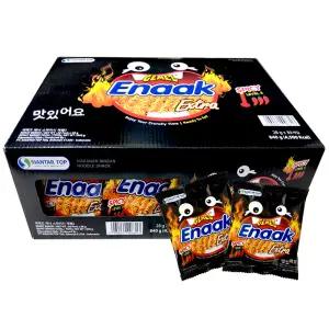 게메즈 에낙 스파이시 레벨3 840g (28gX30개) 매운맛 라면과자