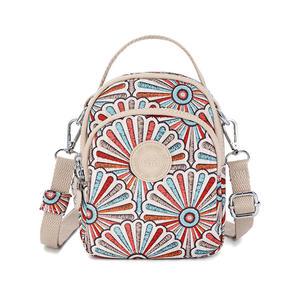 아트컬러 플라워 패턴 생활방수 가벼운 크로스백 A91407