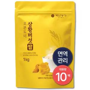 박나래PICK 100% 국산 지리산 상황버섯쌀 10kg