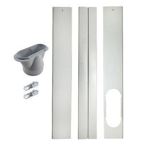 이동식 에어컨 창문 막이 배관 덕트 피팅 밀봉 가정용 직경 원형 틈새막이 연통 인터페이스