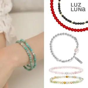 [루즈루나] 원석 행운 소원 탄생석 비즈 브레이슬릿 팔찌