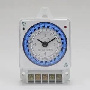 국산 간판 24시간용 기계식 타임스위치 HTS-24B 타임스위치 타이머스위치 콘센트타이머