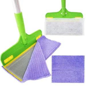 만능 싹쓸이 밀대 세트 핸들 + 전용패드 1P/대걸레/마대걸레/바닥청소밀대/밀대청소기/밀걸레/대걸래/바닥