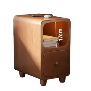 침대 미니협탁 수납 서랍장 사이드 좁은 침실 테이블