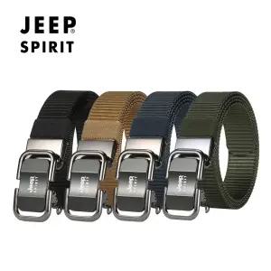 JEEP SPIRIT 남성 캐주얼 패브릭 벨트 BT0407