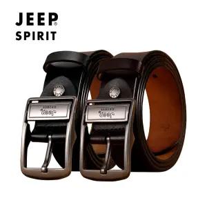 JEEP SPIRIT 남성 소가죽 정장 벨트 BT0346