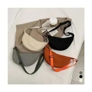 고품질 귀여운 반달 힙쌕 크로스 슬링백 (WFJIYIR)