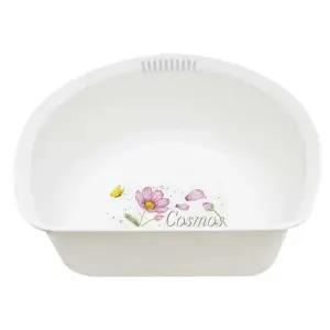 플라워 씽크 대야 D형 대 1P 물빠짐 설거지 다라이 D형대야 D형설거지통 설거지통 씽크대야