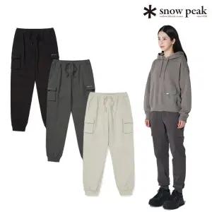 [롯데백화점]스노우피크 [최초가:159,000원] 클랜드 우먼스 조거 팬츠 캠핑룩 S23FWDPT61_BS_L