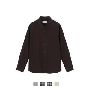 [롯데백화점]폴햄 여성 플란넬 루즈핏 셔츠 PHF4WC2013