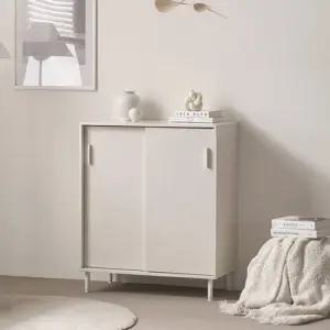 보루네오 마르체 올리 미닫이 슬라이딩 높은 수납장 800 BSR008C (착불)