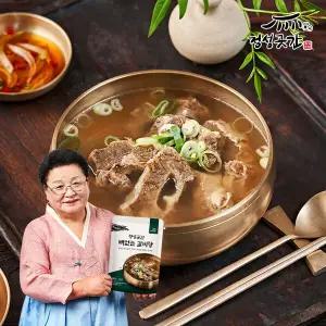 정성곳간 강순의 명인의 뼈 없는 갈비탕 800g 4팩
