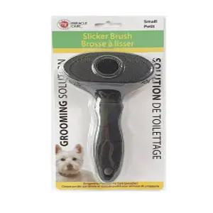 미라클 슬리커 하드 브러쉬 Small 애견 엉킨털 죽은 털 제거 전용 강아지 빗