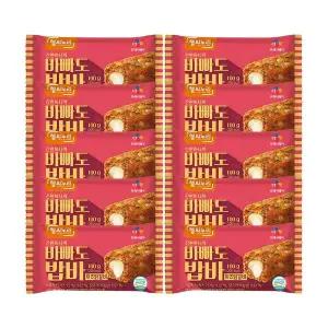 CJ헬씨누리 바빠도밥바 치즈닭갈비 100g x 10개
