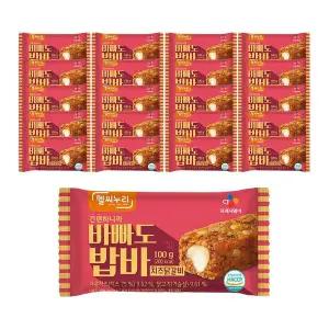 CJ헬씨누리 바빠도밥바 치즈닭갈비 100g x 20개