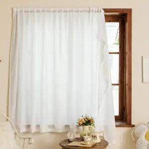 무타공 붙이는 커튼 벨크로 창문 선반 찍찍이 가리막