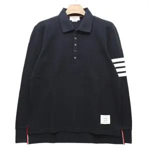 사선 피케 긴팔 폴로셔츠 카라티 MJP137G 07976 415