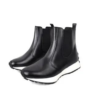 남자 모던 유니크 플랫폼 워커 가죽 스트릿 첼시부츠 남자가죽신발