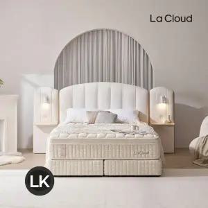 [정가 219만원][라지킹(LK)] 라클라우드 라르테 호텔식 침대 프레임+매트리스 세트 (패널제외)