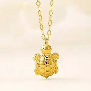 골드앤 순금 24K 골든터틀 목걸이 중