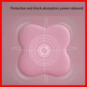 요가 무릎 매트 두꺼운 플랫 지원 매트 무릎 패드 휴대용 팔꿈치 패드 요가 매트 스포츠 피트니스