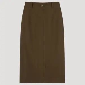 [롯데백화점]리스트 단추 포인트 라인 스커트 TWWSKO82010