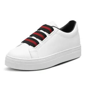 SNRD 여성 밴딩 슬립온 스니커즈 SN182