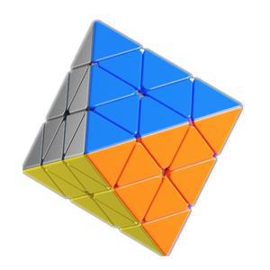 ShengShou FTO 회전 팔면체 자기 매직 큐브 스티커가없는 교육 장난감 어린이를위한 Cubo Magico Toys