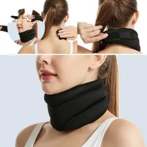 보호 목벨트 목피로 바른목 넥블랙 목보호대 셀프보정