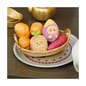 카카오프렌즈 춘식이 라이언 감자 고구마 핫팩 인형 커플세트