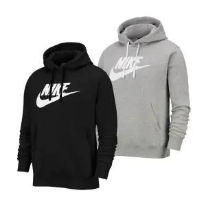 [나이키] 나이키 남녀공용 빅로고 그래픽 클럽 기모 후드티셔츠