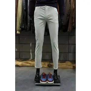 [빠니깔레] 워시드라이트그레이 슬림스판 코듀로이팬츠 m-rcpt50lgr (P003713168)