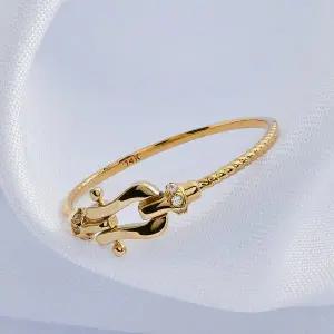 [엘렌쥬얼리]14K 말발굽 미스 링 금 반지