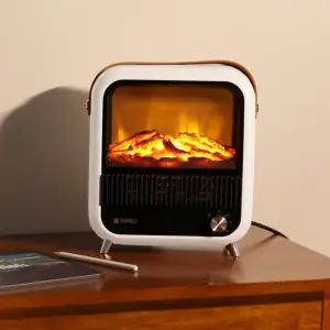 니코 PTC 온풍기 불멍 히터