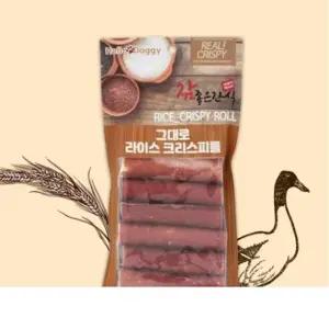 펫더맨 강아지 간식 스틱 애견 간식 라이스 오리 6p (WDD9B34)