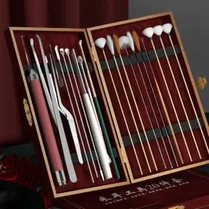 베트남 귀파는도구 세트 귀파개 솜털 귀청소 귀이개 귀청