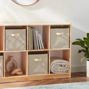 접이식 패브릭 사각 수납정리함 30x30x30cm