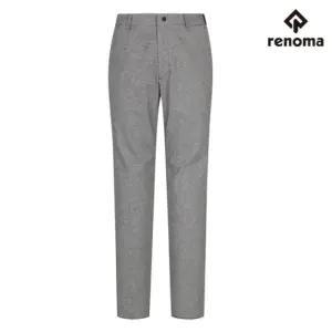 레노마골프 남성 겨울 이밴드 패턴 슬림 기모 바지 RMPTN 4502