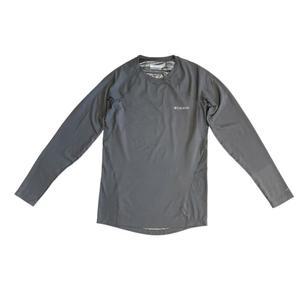 컬럼비아 남성 미들급 스트레치 베이스 레이어 옴니 히트 탑 셔츠(1, 알파, s, 레귤러, 스탠다드, 그레이, S)