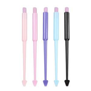 하핑턴 5pcs 퍼미스 스톤 네일 파일, 퍼미스 네일 스틱 큐티클 리무버, 살롱 네일 아트 케어를 위한 전문 쿼츠 스톤 네일 파일링 매니큐어 도구