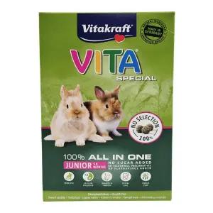 [애니몰파크]비타크래프트 올인원 어린 토끼 사료 600g 먹이 간식 밥