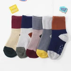 유아아동양말 j알로진 5족세트 아기남아여아 양말/세트/남아/유아/미끄럼/방지/어린이/아동/귀여운/면/