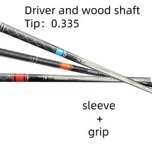 골프 샤프트 TENSEI Pro 오렌지/블루/레드 1K/Wev 골프 드라이버 우드 샤프트 SR/R/S 플렉스 흑연 샤프트