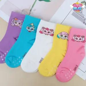 티니핑 양말 세 트여아 어린이 키즈 주니어 캐릭터 하츄핑 양말 미끄럼방지 양말 3세~12세가능
