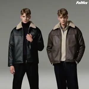 [펠틱스]25FW 남성 FAUX 무스탕 패딩자켓 (F522M)