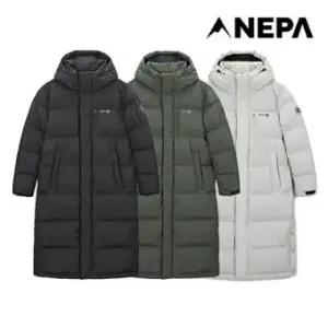 [네파]공용 사이폰 롱 덕다운 패딩 자켓