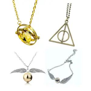 해리포터 굿즈 목걸이 3종 +팔지 1종 헤르미온느 타임터너 죽음의성물 스니치팔지 목걸이
