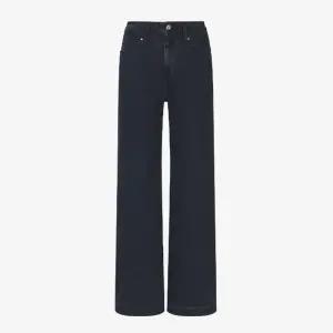 게스 여성 청바지 기모 오비디테일 와이드 다크블루 YO4D1185